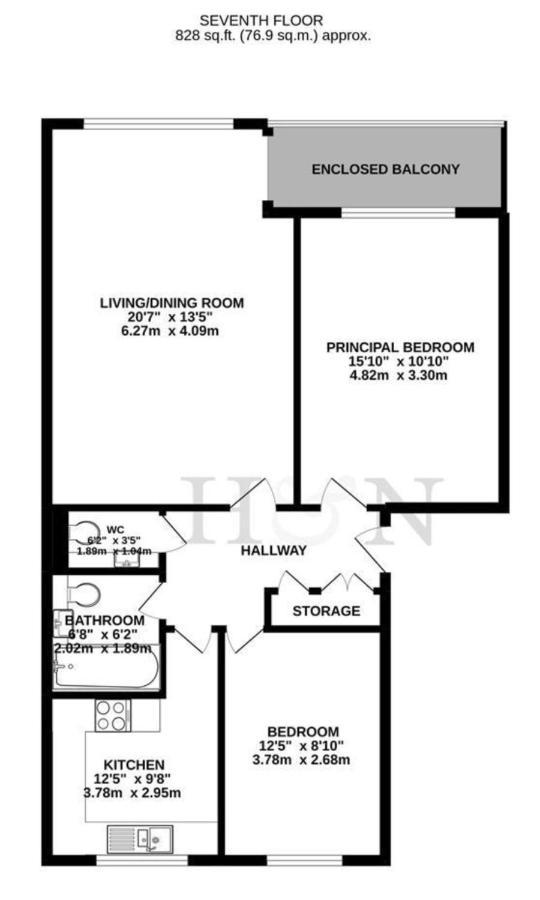 Ferienwohnung Seascape With Outstanding Sea Views Hove Exterior foto